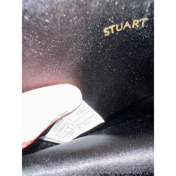 Stuart‎ Weitzman Black LOWLAND ULTRALIFT PLATFORM BOOT size 5.5B - Picture 10 of 12